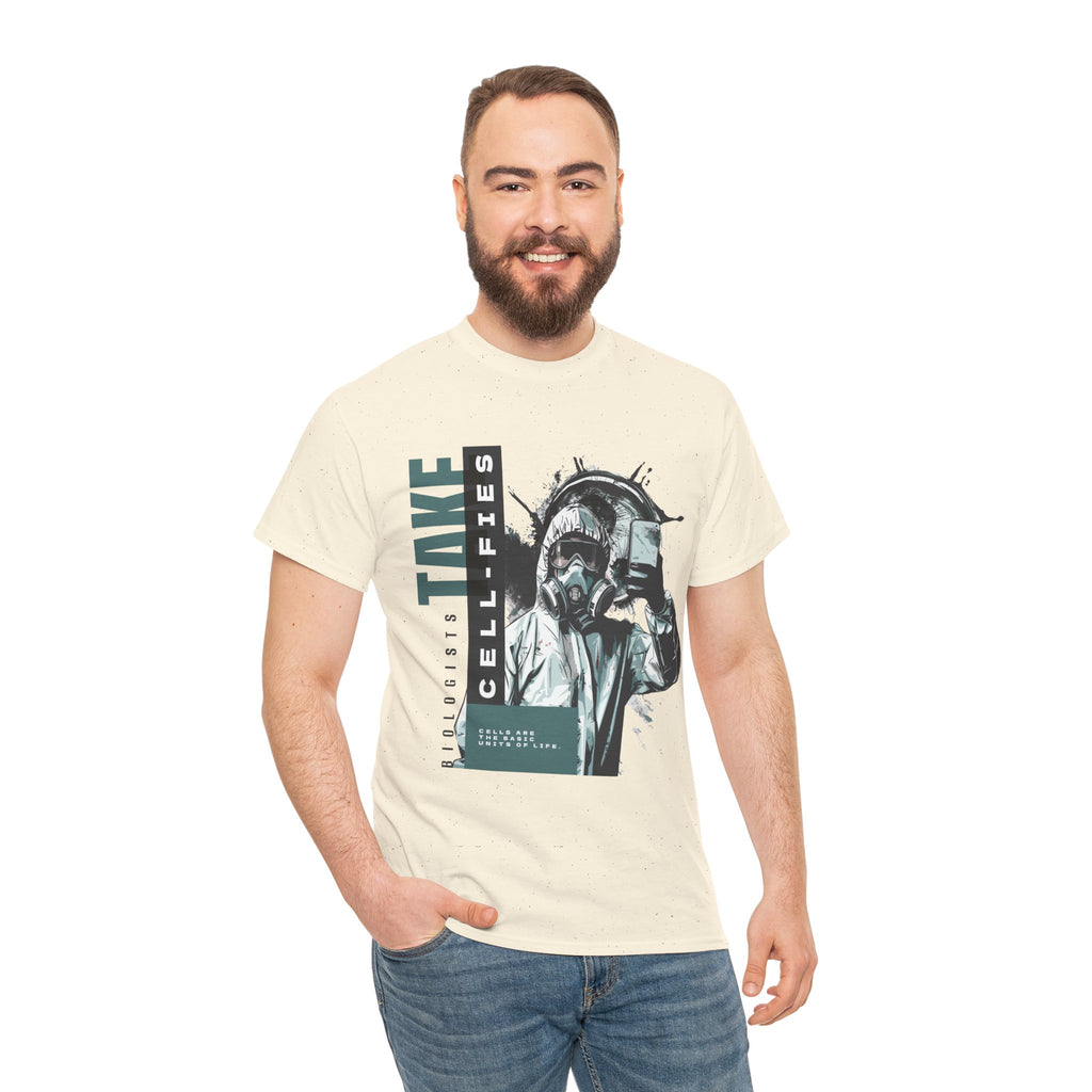 BIOLOGISTS TAKE CELL-FIES Unisex Tee